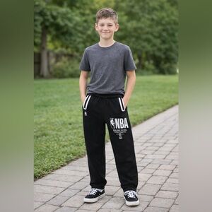 NBA Black Athletic Pants